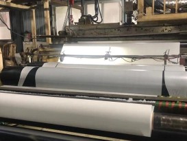 乳白色復合棉料膜 羽絨服內膽復膜乳白色TPU防水透氣膜