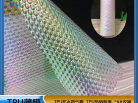 TPU彩虹膜 蛇皮紋幻彩膜 炫彩膜 各種紋路 功能性薄膜工廠直銷